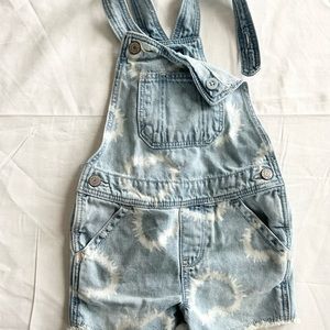 Toddler Tie dye Overalls